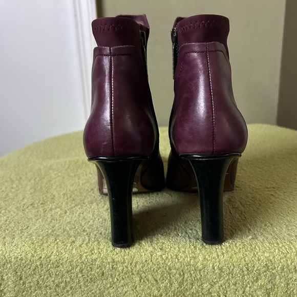 Donald J. Pliner Plum Ankle Boots - Picture 5 of 11